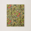 Recherche de william morris puzzles Fleur