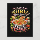 Recherche de cuisine italienne cartes postales Spaghetti