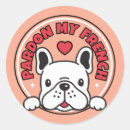 Recherche de bulldogge autocollants Pour elle