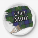 Recherche de tartan écossais assiettes en papier Clan