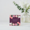 Recherche de magasin de jardin cartes visite Élégant vintage floral