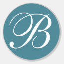 Recherche de teale autocollants Monogramme