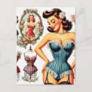 Recherche de corsets cartes postales Mode