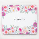 Recherche de rose violet tapis souris Élégant