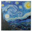 Recherche de nuit étoilée carreaux Van gogh