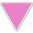 Recherche de fierté triangle autocollants Diversité