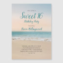 Recherche de ocean 16ans anniversaire invitations Plage