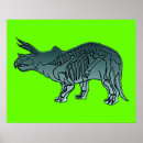 Recherche de triceratops posters Préhistorique