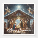 Recherche de nativité serviettes Crèche