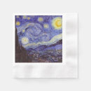Recherche de van gogh serviettes Étoiles