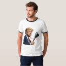 Recherche de trump tshirts Bleu