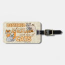 Recherche de chats drôles bagages étiquettes Dame folle de chat