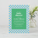 Recherche de douche à la mode de bébé invitations Mignon