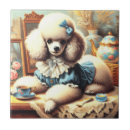 Recherche de caniches carreaux Chiot