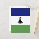 Recherche de drapeau du lesotho cartes postales Maseru
