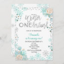 Recherche de winter one derland invitations Pour enfants