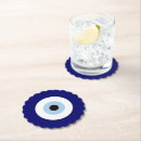Recherche de symbole grec dessous de verres Oeil diabolique
