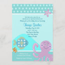 Recherche de octopus baby shower invitations Océan