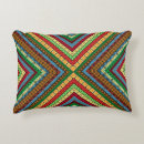 Recherche de motif géométrique africain coussins Bohème