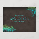 Recherche de turquoise et brun invitations Floral