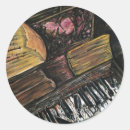 Recherche de piano à queue autocollants Musique