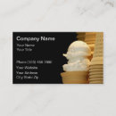 Recherche de magasin de crème glacée cartes visite Nourriture