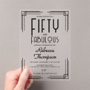 Recherche de 13x18 50ans anniversaire invitations Cinquante et fabuleux