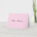 Recherche de monogramme rose vœux cartes Pour elle
