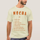 Recherche de mocha tshirts Boisson