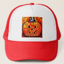 Recherche de halloween trucker casquettes Blanc