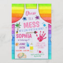 Recherche de rainbow art party invitations Arc en ciel