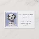 Recherche de chien dalmatien cartes visite Dog