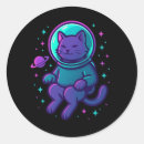 Recherche de chat cosmique autocollants Galaxie