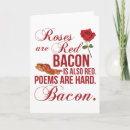 Recherche de lard vœux cartes Bacon