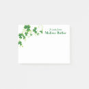 Recherche de shamrock post its Irlandais