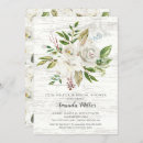 Recherche de white floral bridal shower invitations Fleurie