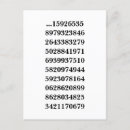 Recherche de nombre pi cartes postales Drôle