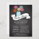 Recherche de chalkboard baby shower invitations Moderne
