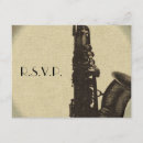 Recherche de jazz 11x14 invitations Saxophone