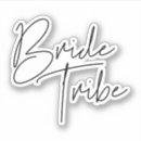 Recherche de tribe autocollants Équipe de mariée