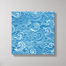 Recherche de côtier impressions sur toile Turquoise