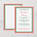 Recherche de formel noël invitations Rouge