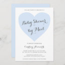 Recherche de blue heart invitations Simple