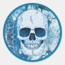 Recherche de crâne coloré autocollants Squelette