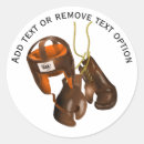 Recherche de gants de boxe autocollants Boxeur