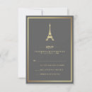 Recherche de tour eiffel élégant invitations Glamour