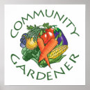 Recherche de potager posters Jardinier communautaire