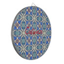 Recherche de mandala jeux de fléchettes Bleu