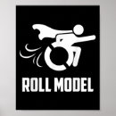 Recherche de fauteuil roulant posters Amusant