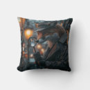 Recherche de détective coussins Noir